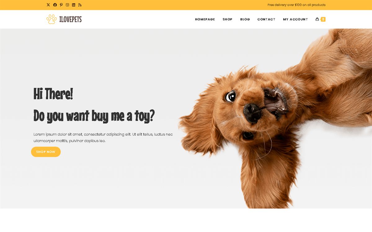 Tienda en línea iLovePets — productos y accesorios para mascotas